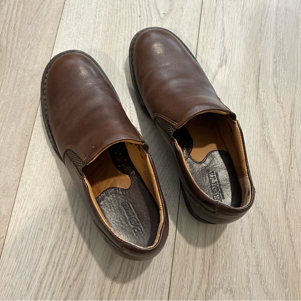 Brown Genuine Leather Born Loafer